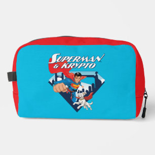 Superman & Krypto Soar Waschbeutel