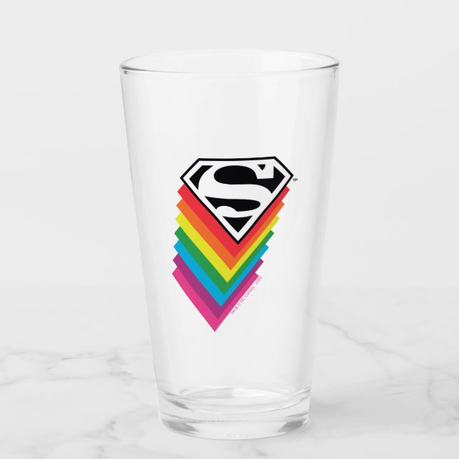 Superman Layoutsteuerzeichen Glas (Vorderseite)