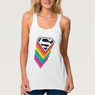 Superman Layoutsteuerzeichen Tank Top