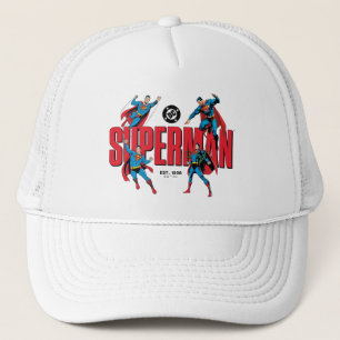Superman Legenden Forever Grafik Truckerkappe