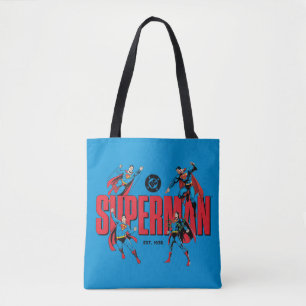 Superman-Legenden für immer Grafik Tasche