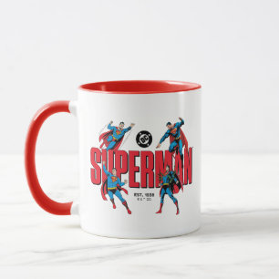 Superman Legenden für immer Grafik Tasse