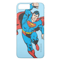 Superman Links Faust erhöht