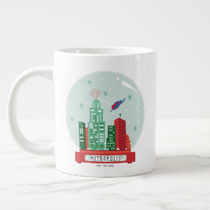 Superman Metropolis Schneekugel Grafik Jumbo-Tasse