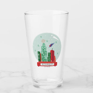 Superman Metropolis Snow Globe Grafik Glas