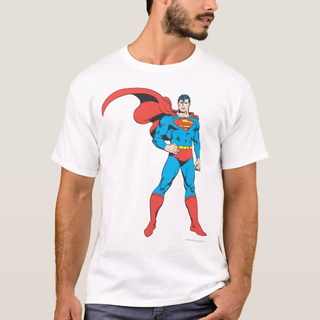 Superman Posing 2 T-Shirt (Vorderseite)