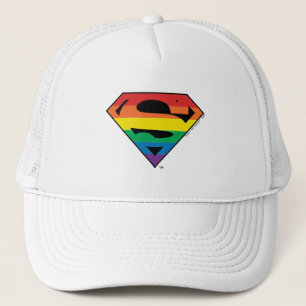 Superman Rainbow Logo Truckerkappe