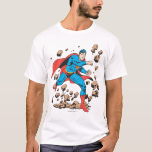 Superman rennt in Trümmern T-Shirt