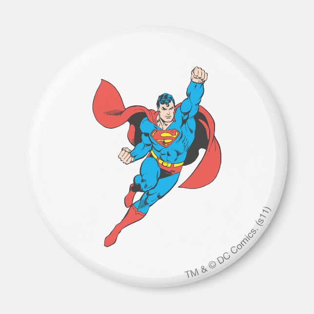 Superman Right Fist Raise Magnet (Vorne)