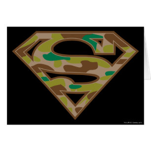 Superman S-Schild  Camouflage-Logo