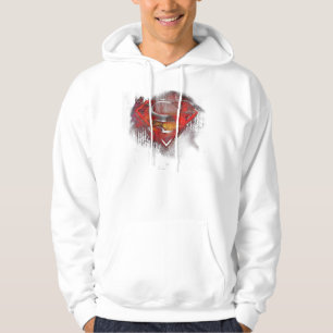 Superman S-Schild Farblogo Hoodie