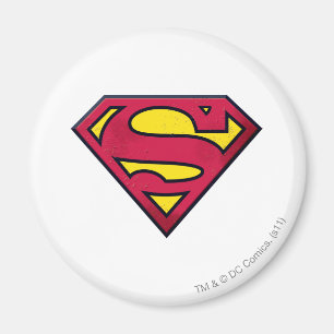 Superman S-Schild Farblogo Magnet