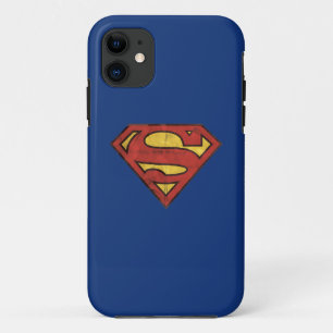 Superman S-Schild  Grunge Schwarze Kontur Logo title_seo2