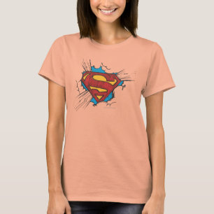 Superman S-Schild Innerhalb des Clouds Logo T-Shirt