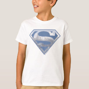 Superman S-Schild  Light Blue City Logo T-Shirt
