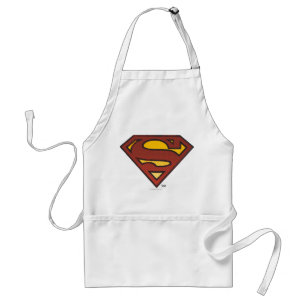 Superman S-Schild  Logo für ausgeblendete Punkte Schürze
