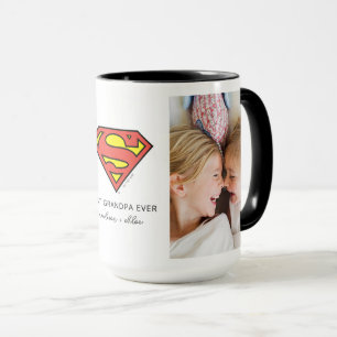 Superman S-Shield Bestes Opa-Foto Tasse