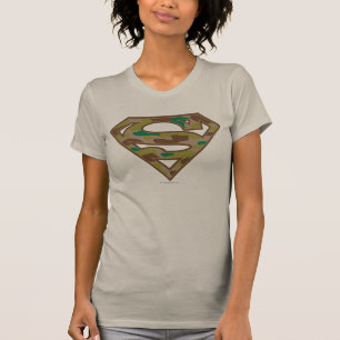 Superman S-Shield Camouflage-Logo T-Shirt