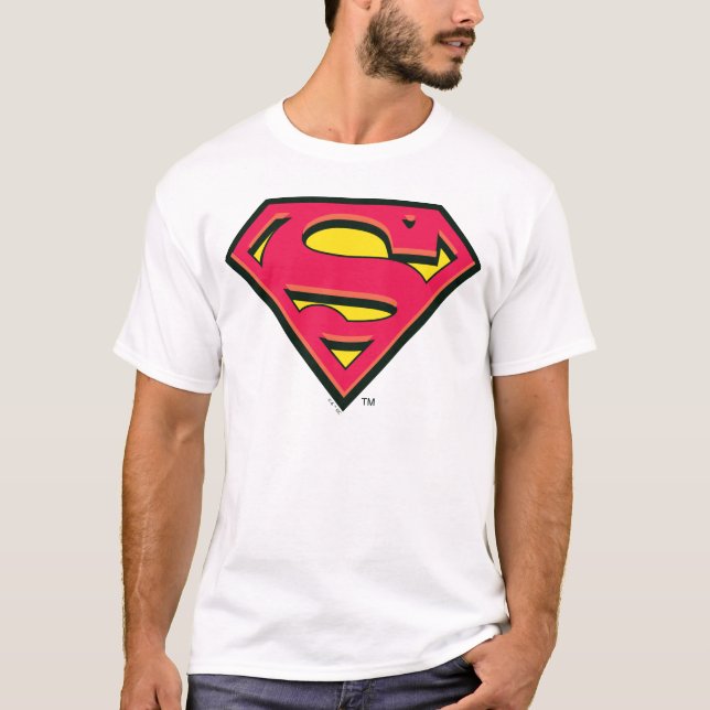 Superman S-Shield | Classic Logo T-Shirt (Vorderseite)