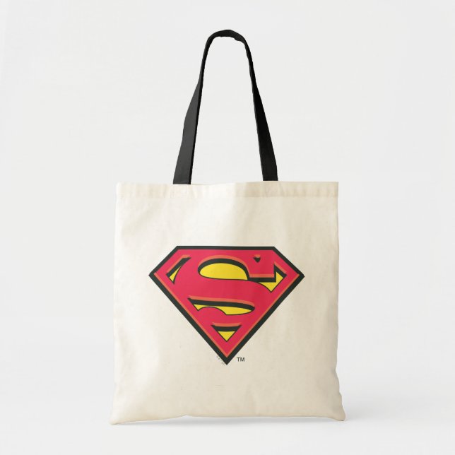Superman S-Shield | Classic Logo Tragetasche (Vorne)