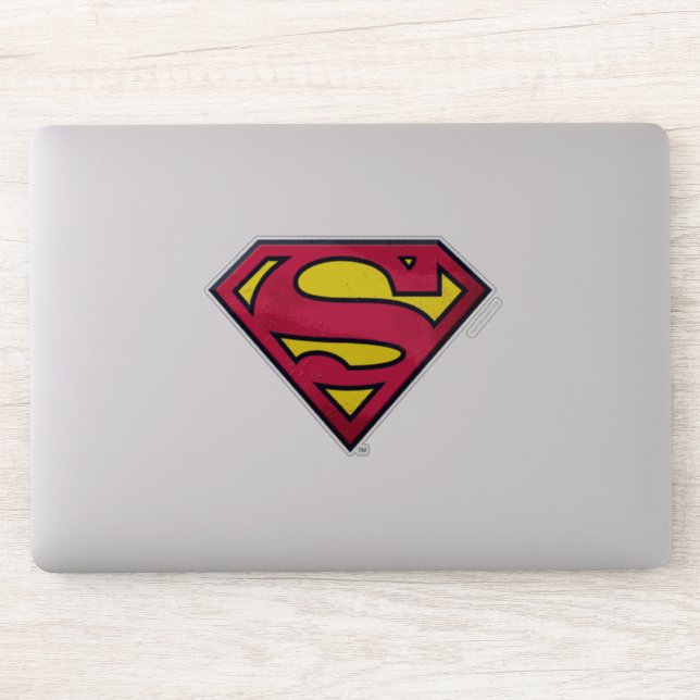 Superman S-Shield | Dirt-Logo Aufkleber (Computer)