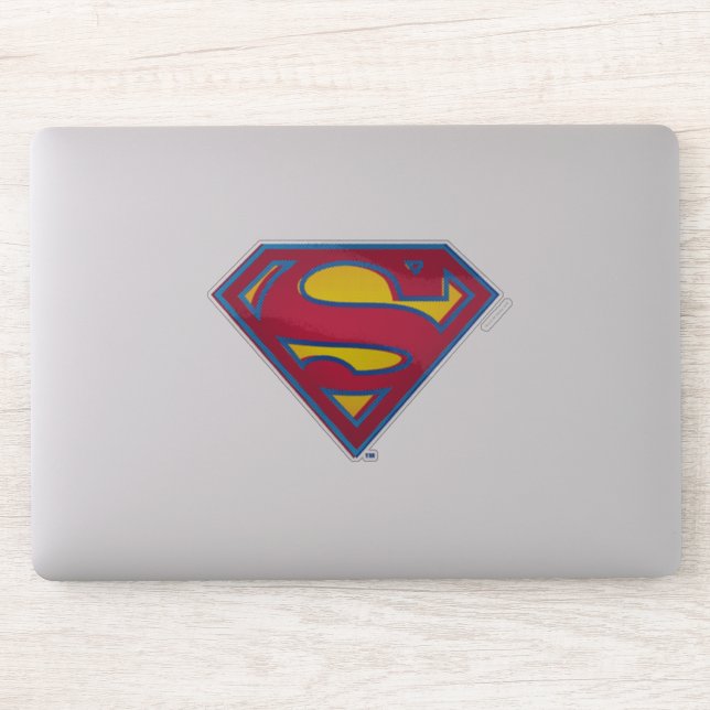 Superman S-Shield | Dot-Logo Aufkleber (Computer)