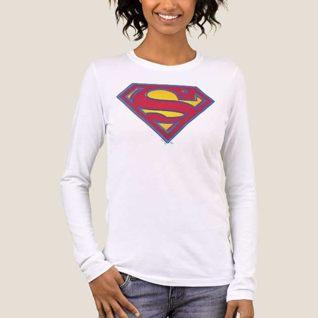Superman S-Shield | Dot-Logo Tri-Blend Shirt (Vorderseite)