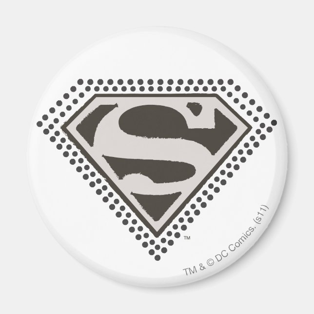 Superman S-Shield | Es ist Showtime! Logo Magnet (Vorne)