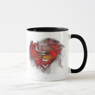 Superman S-Shield   Farbige Logos Tasse