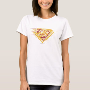 Superman S-Shield   Gelb und Rot T-Shirt