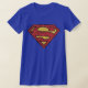 Superman S-Shield | Grunge-Logo T-Shirt (Laydown)
