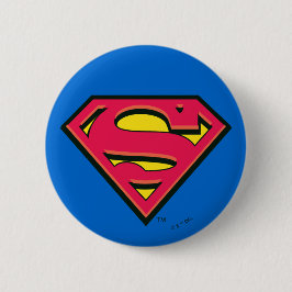 Superman S-Shield | Klassisches Logo Button