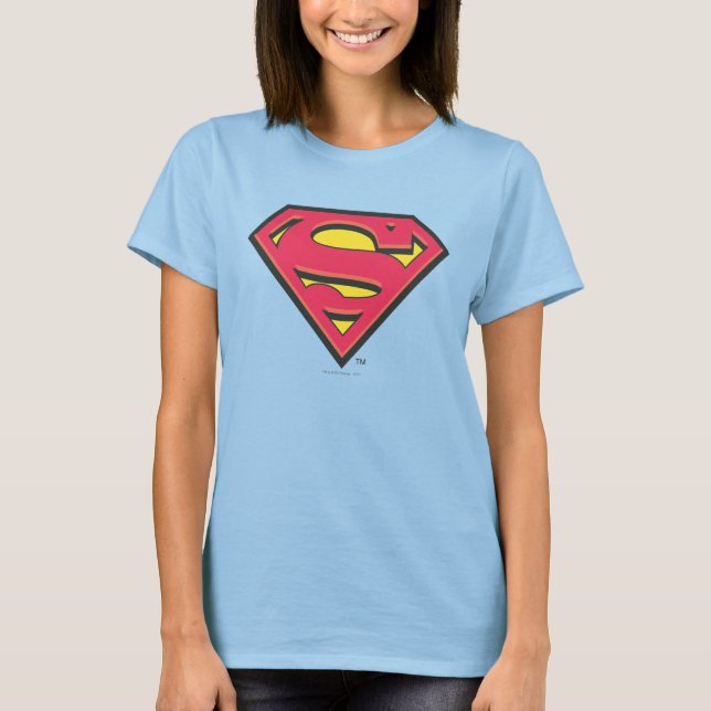 Superman S-Shield | Klassisches Logo T-Shirt (Vorderseite)