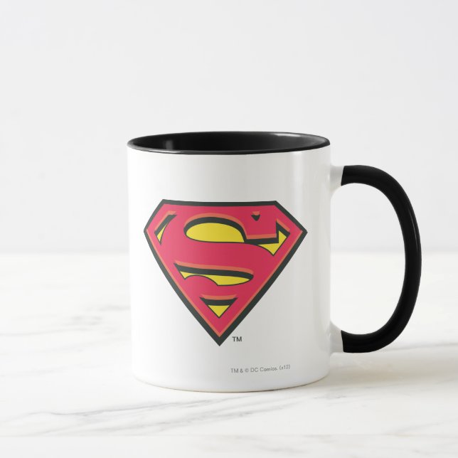 Superman S-Shield | Klassisches Logo Tasse (Rechts)