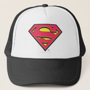 Superman S-Shield Klassisches Logo Truckerkappe