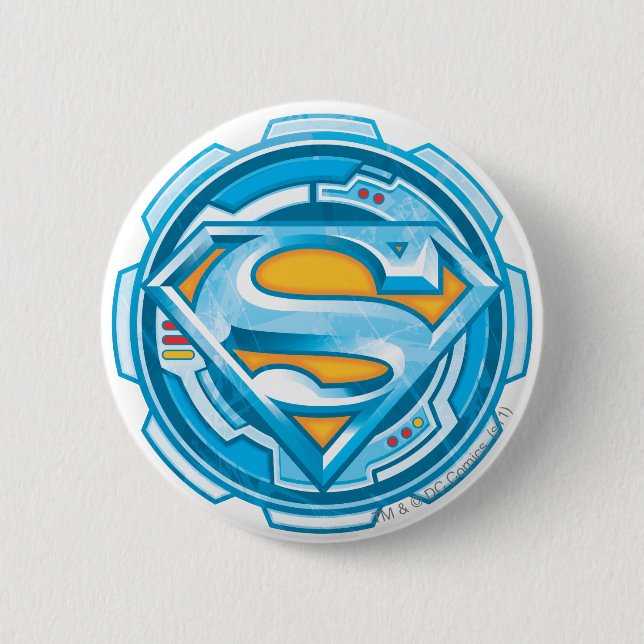 Superman S-Shield | Logo des Fanggeräts Button (Vorderseite)