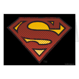 Superman S-Shield Logo des points dégradés