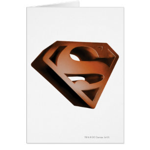 Superman S-Shield   Logo Grainy 3D