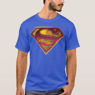 Superman S-Shield   Reflektions-Logo T-Shirt