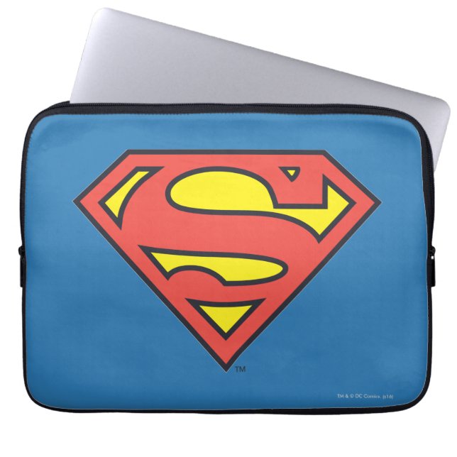 Superman S-Shield | Superman-Logo Laptopschutzhülle (Vorderseite)