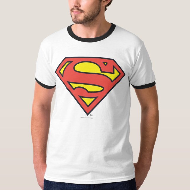 Superman S-Shield | Superman-Logo T-Shirt (Vorderseite)