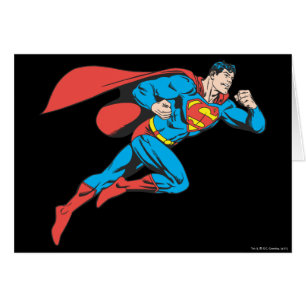 Superman saute à droite