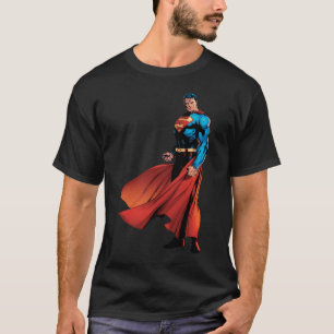 Superman sieht Front aus T-Shirt