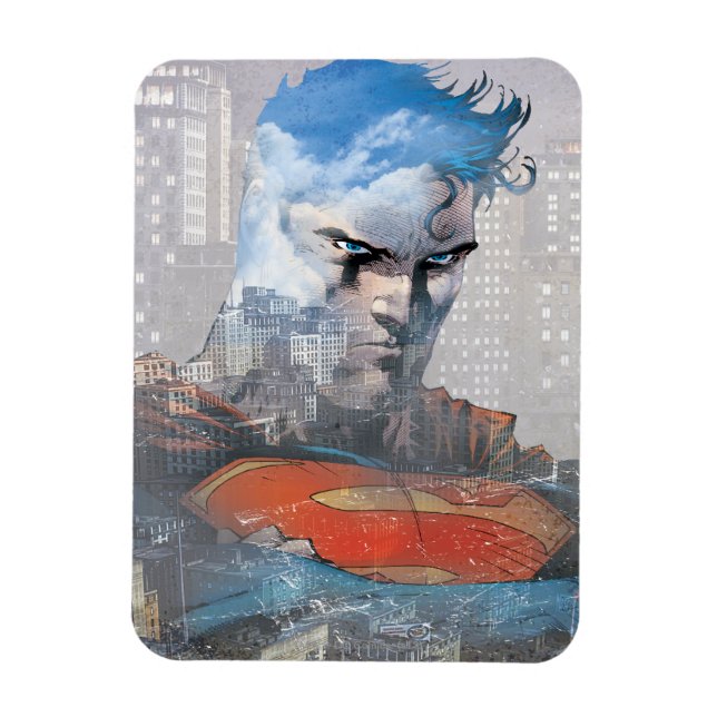 Superman Stare Magnet (Vertikal)