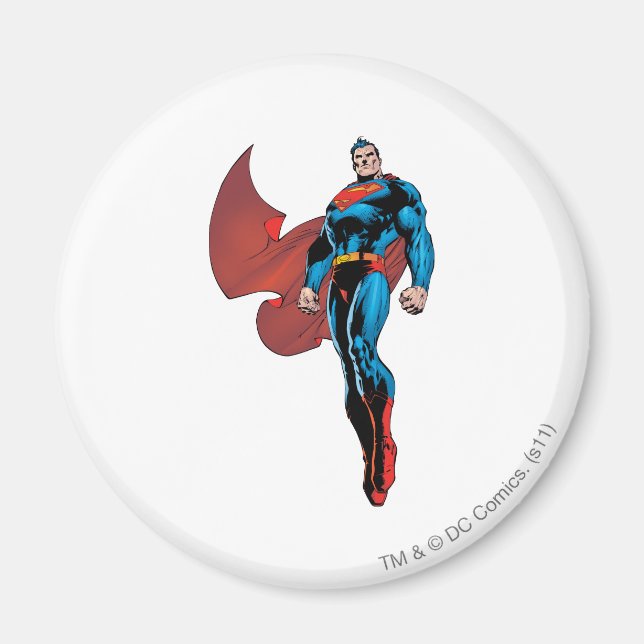 Superman steht groß magnet (Vorne)