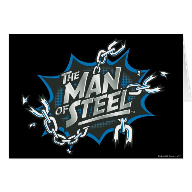 Superman Stylisé | Logo de l'homme en acier (Devant horizontal)