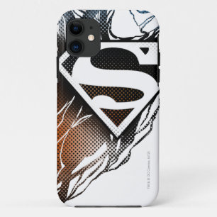 Superman Stylized Blue Orange Logo Case-Mate iPhone Hülle