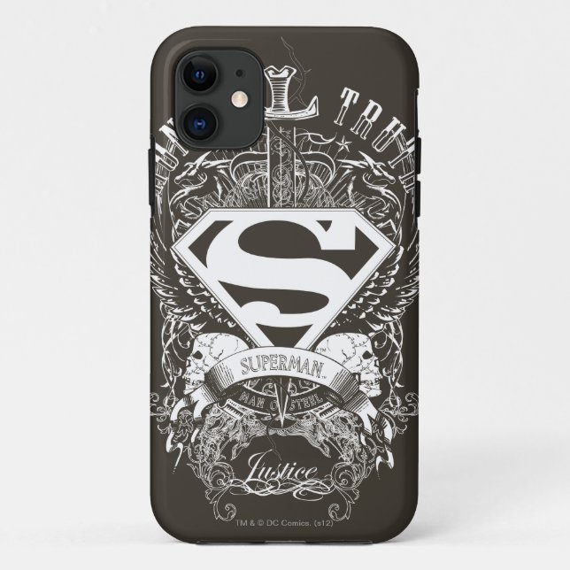 Superman Stylized | Ehrenzeichen, Wahrheitszeichen Case-Mate iPhone Hülle (Rückseite)
