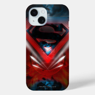 Superman Stylized Futuristisches Logo iPhone 15 Hülle