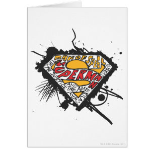 Superman Stylized   Logo mit Buchstaben und Logo